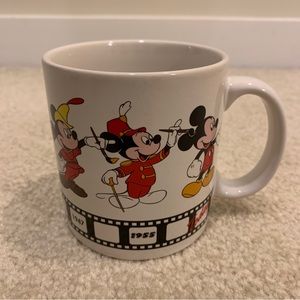 Disney Mickey Mouse Thru The Years Ceramic Coffee Tea Mug Cup Drinkware Applause